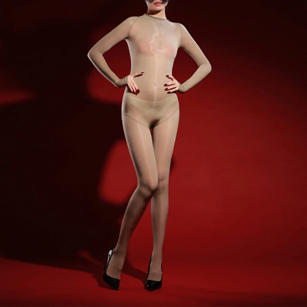 Womens New Sexy Lingerie Shiny Stretch Ladies Socks Women See-through Sexy Adult Costume Silky Sexy Long Sleeves Bodysuit Women
Womens New Sexy Lingerie Shiny Stretch Ladies Socks Women See-through Sexy Adult Costume Silky Sexy Long Sleeves Bodysuit Women