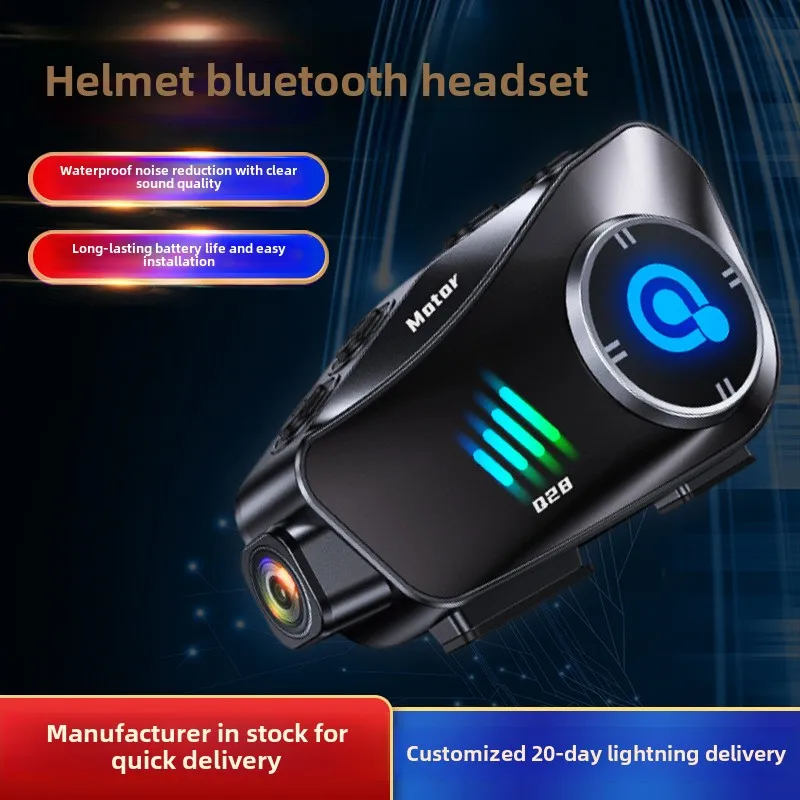 kuqibao Motorcycle Helmet Bluetooth Headset with Camera Wireless Music Video Rec Builtin Mic SD Card Slot 2025 Upgrade
kuqibao Motorcycle Helmet Bluetooth Headset with Camera Wireless Music Video Rec Builtin Mic SD Card Slot 2025 Upgrade