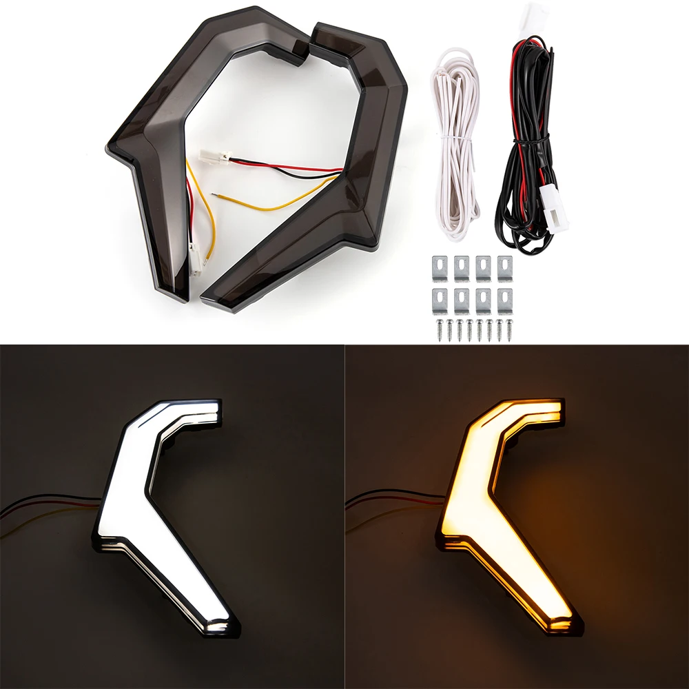 LED Turn Signal Light Front Fang Accent Lights for Polaris RZR XP XP4 1000 2014-2018 RZR-4 900 2015-2020 UTV ATV Accessories
LED Turn Signal Light Front Fang Accent Lights for Polaris RZR XP XP4 1000 2014-2018 RZR-4 900 2015-2020 UTV ATV Accessories