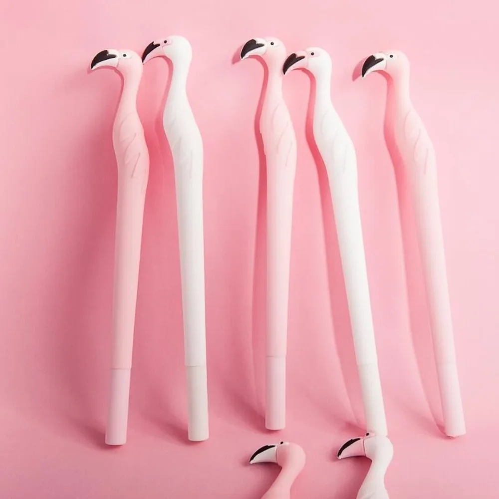 Creative Flamingo Shaped Pen Black 0.5mm Cute Cartoon Neutral Pen Wholesale of Student Office Supplies Student Reward Stationery
Creative Flamingo Shaped Pen Black 0.5mm Cute Cartoon Neutral Pen Wholesale of Student Office Supplies Student Reward Stationery