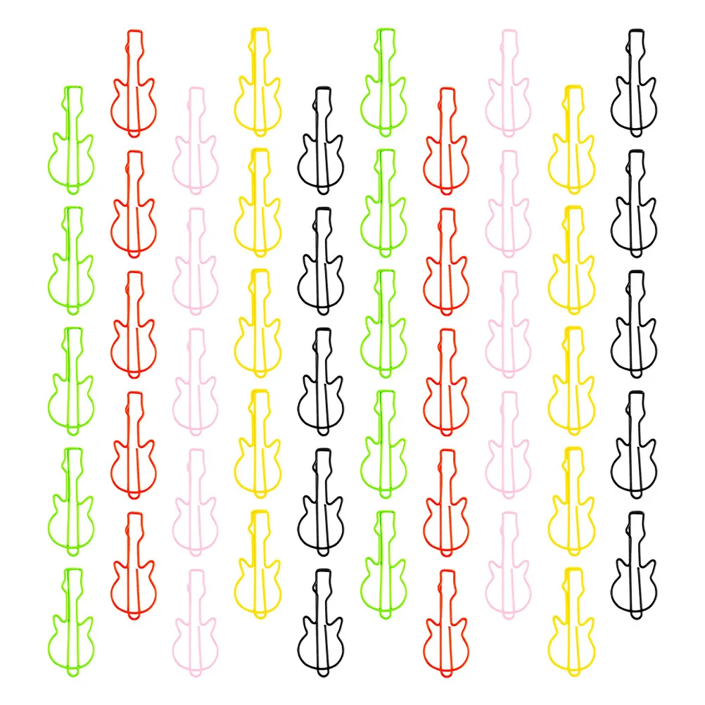 50Pcs Guitar Paper Clip Music Themed Metal Bookmarks Creative Office Supplies Planner Accessories Party Favors Decorative Page
50Pcs Guitar Paper Clip Music Themed Metal Bookmarks Creative Office Supplies Planner Accessories Party Favors Decorative Page