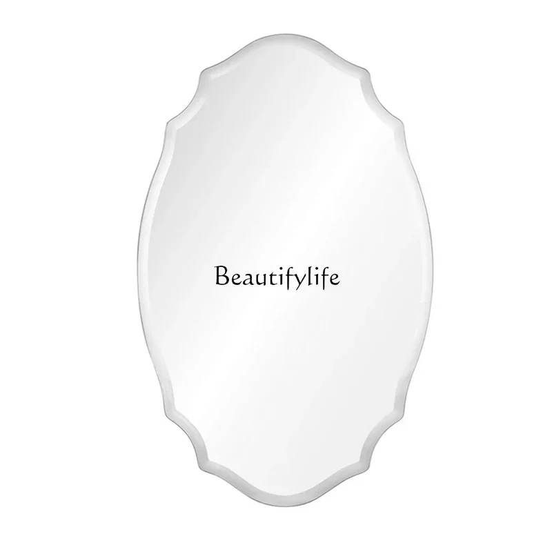 FG43-Nordic light luxury dressing household oval wall-mounted mirror special-shaped
FG43-Nordic light luxury dressing household oval wall-mounted mirror special-shaped