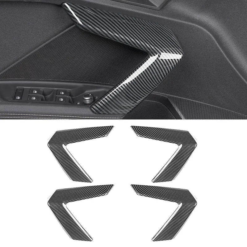 For Audi A3 8Y 2019 2020 2021 Car Carbon Fiber Texture Interior Door Panel Handle Grab Cover Protective Trim
For Audi A3 8Y 2019 2020 2021 Car Carbon Fiber Texture Interior Door Panel Handle Grab Cover Protective Trim