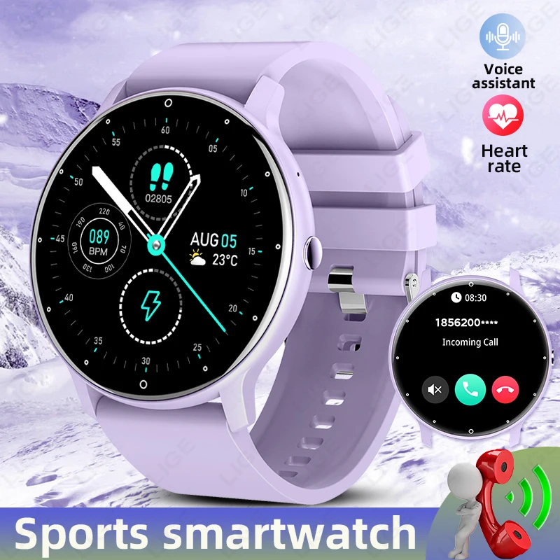 Women Smart Watch 2026 Sport Fitness Tracker IP68 Waterproof New Full Touch Screen Custom Dial Bluetooth Call Smartwatch for Men
Women Smart Watch 2026 Sport Fitness Tracker IP68 Waterproof New Full Touch Screen Custom Dial Bluetooth Call Smartwatch for Men