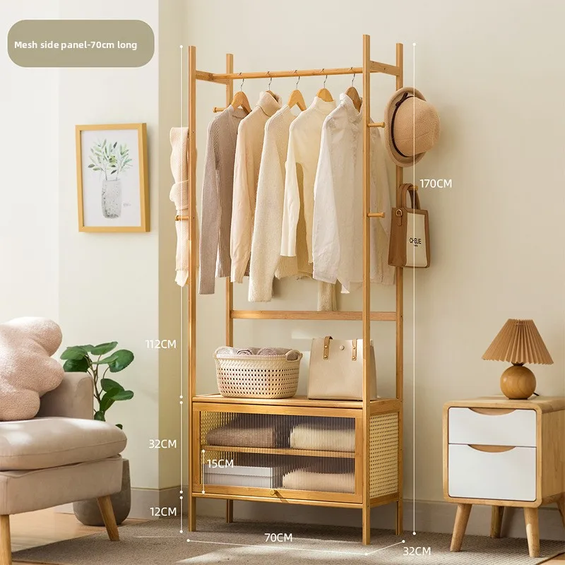 Stable Clothes drying rack floor-to-ceiling simple household bedroom, student dormitory storage, clothing rod, bedside hanging
Stable Clothes drying rack floor-to-ceiling simple household bedroom, student dormitory storage, clothing rod, bedside hanging