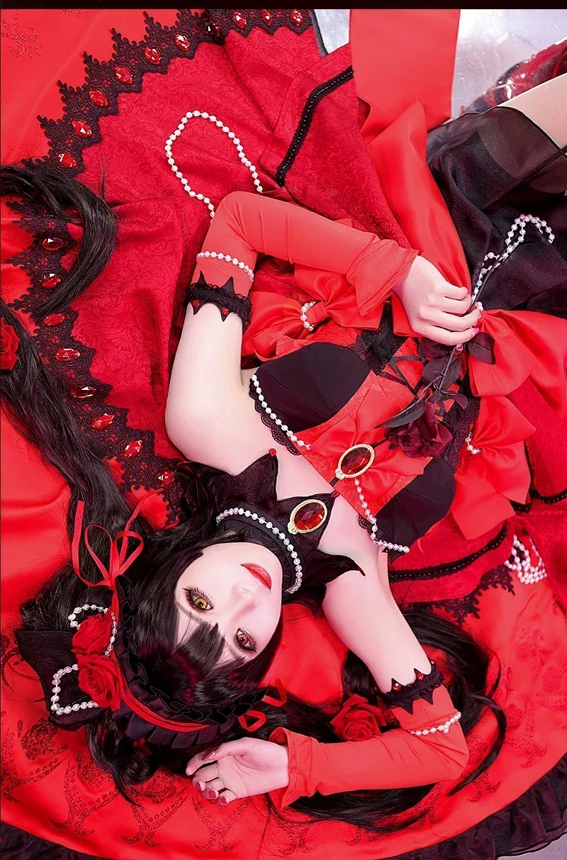 Tokisaki Kurumi косплей костюм аниме DATE A LIVE униформа Хэллоуин вечерние для женщин мужчин карнавальный реквизит
Tokisaki Kurumi косплей костюм аниме DATE A LIVE униформа Хэллоуин вечерние для женщин мужчин карнавальный реквизит