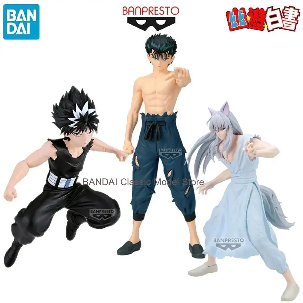 In Stock Bandai Genuine MAXIMATIC YuYu Hakusho Yuusuke Urameshi Kurama Hiei Anime Character for Gift Collection Action Toy Model
In Stock Bandai Genuine MAXIMATIC YuYu Hakusho Yuusuke Urameshi Kurama Hiei Anime Character for Gift Collection Action Toy Model