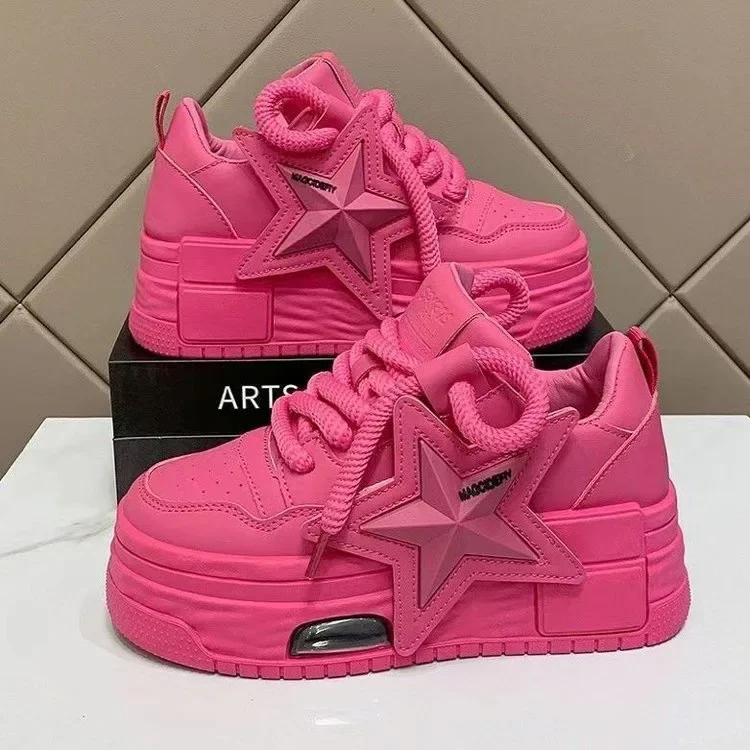 2024 Women's New Spring Increase Thick Sole Versatile Casual Shoes Fashion Trend Sports Board Shoes Women's Vulcanize Shoes
2024 Women's New Spring Increase Thick Sole Versatile Casual Shoes Fashion Trend Sports Board Shoes Women's Vulcanize Shoes