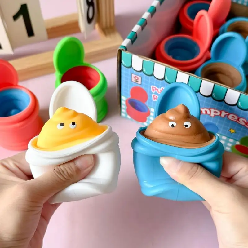 2 шт. Забавные игрушки-антистресс в виде туалета, сжимаемые, для розыгрышей, снятия стресса, подарок для детей и взрослых
2 шт. Забавные игрушки-антистресс в виде туалета, сжимаемые, для розыгрышей, снятия стресса, подарок для детей и взрослых