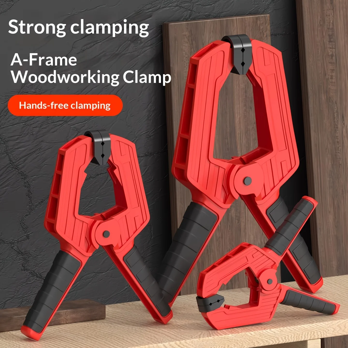 A‑Shape Woodworking Clamp, Woodworking Fixing Clamp Accessory Tool Woodworking Clip Clamp Strong Spring
A‑Shape Woodworking Clamp, Woodworking Fixing Clamp Accessory Tool Woodworking Clip Clamp Strong Spring