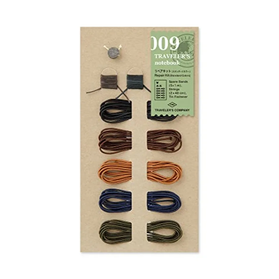 Traveler's Notebook Repair Kit Standard Color 14466006
Traveler's Notebook Repair Kit Standard Color 14466006