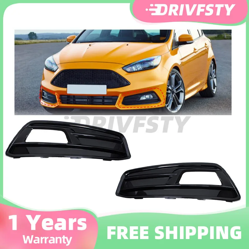 Front Bumper Grille Fog Light Cover for Ford Focus ST 2015-2018 Headlights Covers Fog Lamps Frame Hole Bezel cars Accessories
Front Bumper Grille Fog Light Cover for Ford Focus ST 2015-2018 Headlights Covers Fog Lamps Frame Hole Bezel cars Accessories