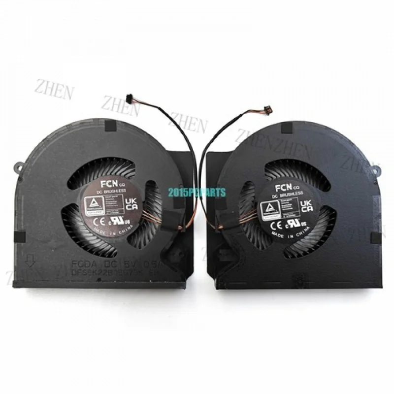 Y for Razer Blade 16 RZ09-0483REH3-R3U1 RZ09-0483TEH3 RZ09-0483UWJ4-R3W1 CPU & GPU Fan