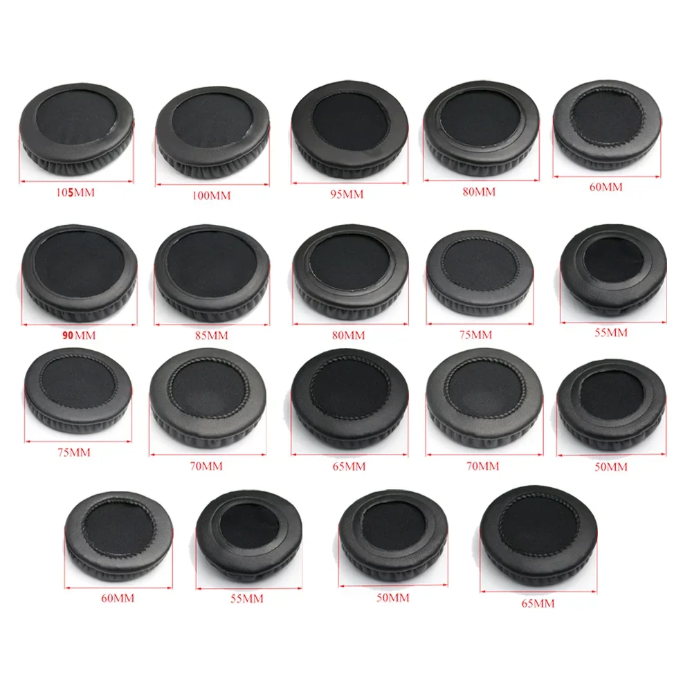 Ear Pads For Headphones Covers Sponge Leather Foam Cushion For 50 55 60 65 70 75 80 85 90 95 100 105mm Headphones
Ear Pads For Headphones Covers Sponge Leather Foam Cushion For 50 55 60 65 70 75 80 85 90 95 100 105mm Headphones