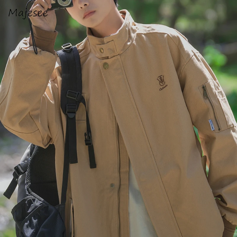 Casual Jackets for Men Autumn Japanese Popular College Preppy Style Multi Pockets Classic Work Out Versatile Simple Comfortable
Casual Jackets for Men Autumn Japanese Popular College Preppy Style Multi Pockets Classic Work Out Versatile Simple Comfortable