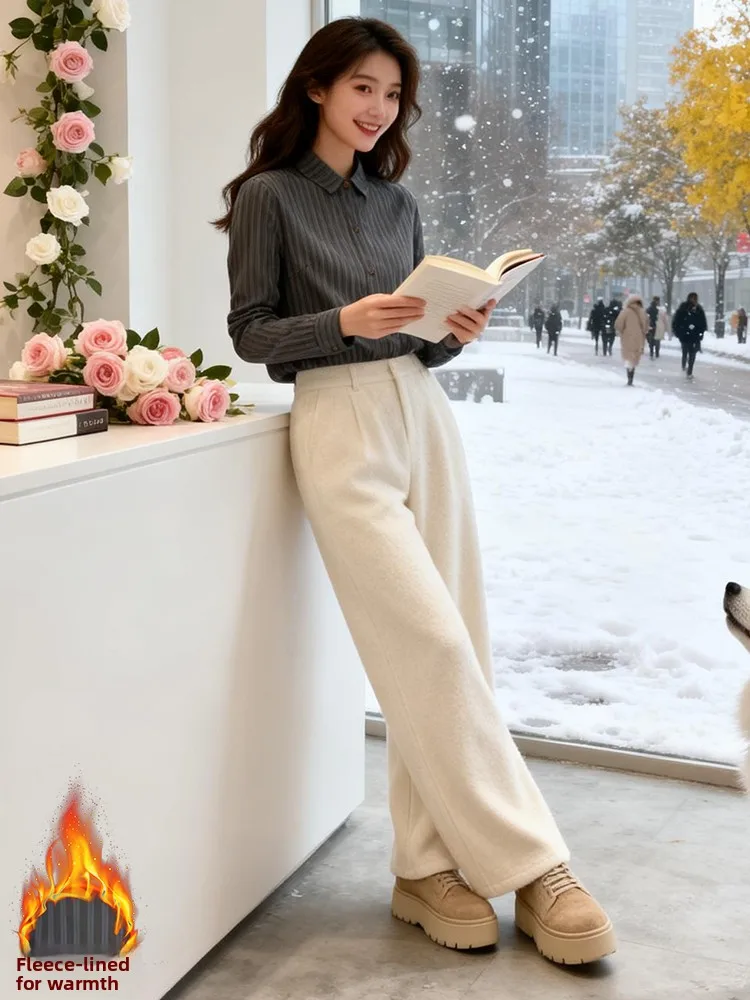 Thiened Fce Warmth irt Women's Autumn Winter Lazy Simple Sle Striped Open Cardigan Top Lightweight Luxury Faion Lo...
Thiened Fce Warmth irt Women's Autumn Winter Lazy Simple Sle Striped Open Cardigan Top Lightweight Luxury Faion Lo...