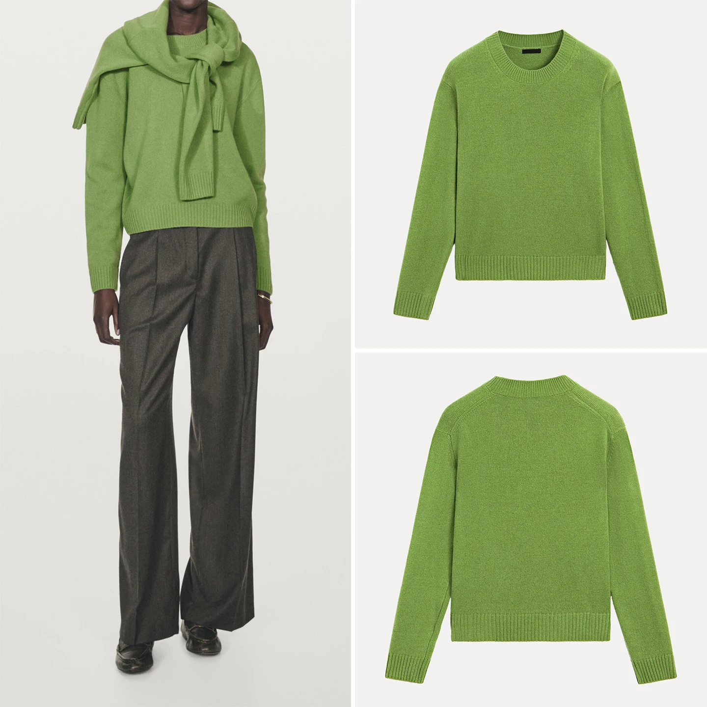 Повседневный трикотажный джемпер с круглым вырезом, универсальная базовая одежда для женщин, осень 2025, новый стиль, простой дизайн, длинный рукав, цветной
Повседневный трикотажный джемпер с круглым вырезом, универсальная базовая одежда для женщин, осень 2025, новый стиль, простой дизайн, длинный рукав, цветной