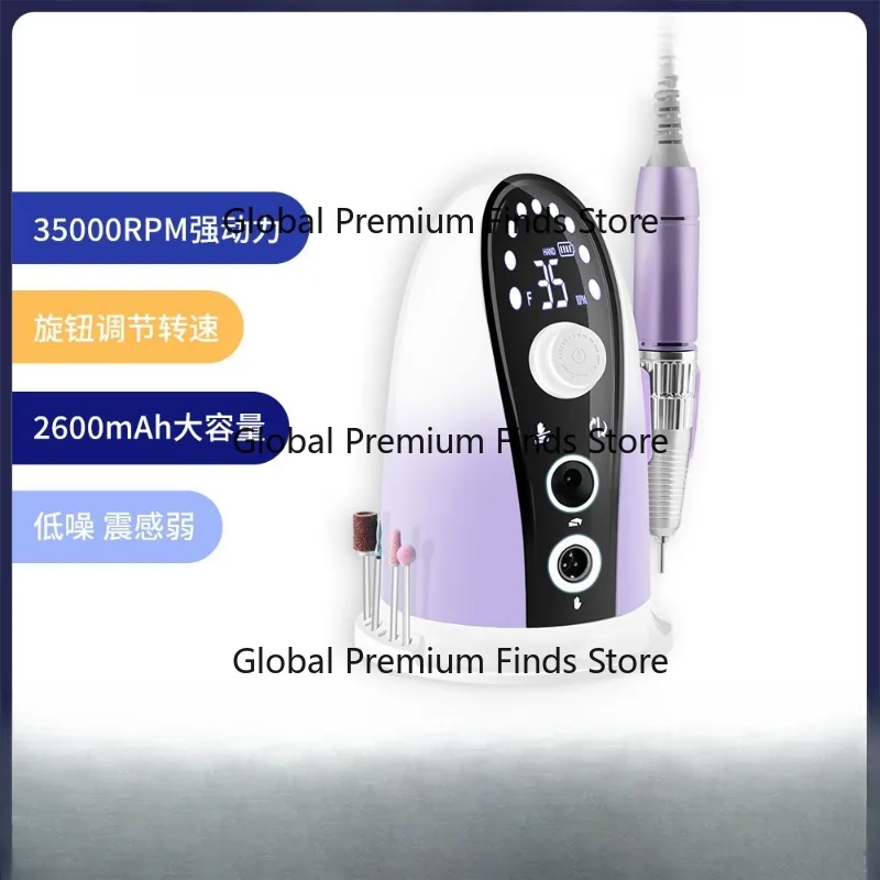 Nail salon dedicated nail drill carbon brush, low noise, multi-speed knob for quick adjustment
Nail salon dedicated nail drill carbon brush, low noise, multi-speed knob for quick adjustment