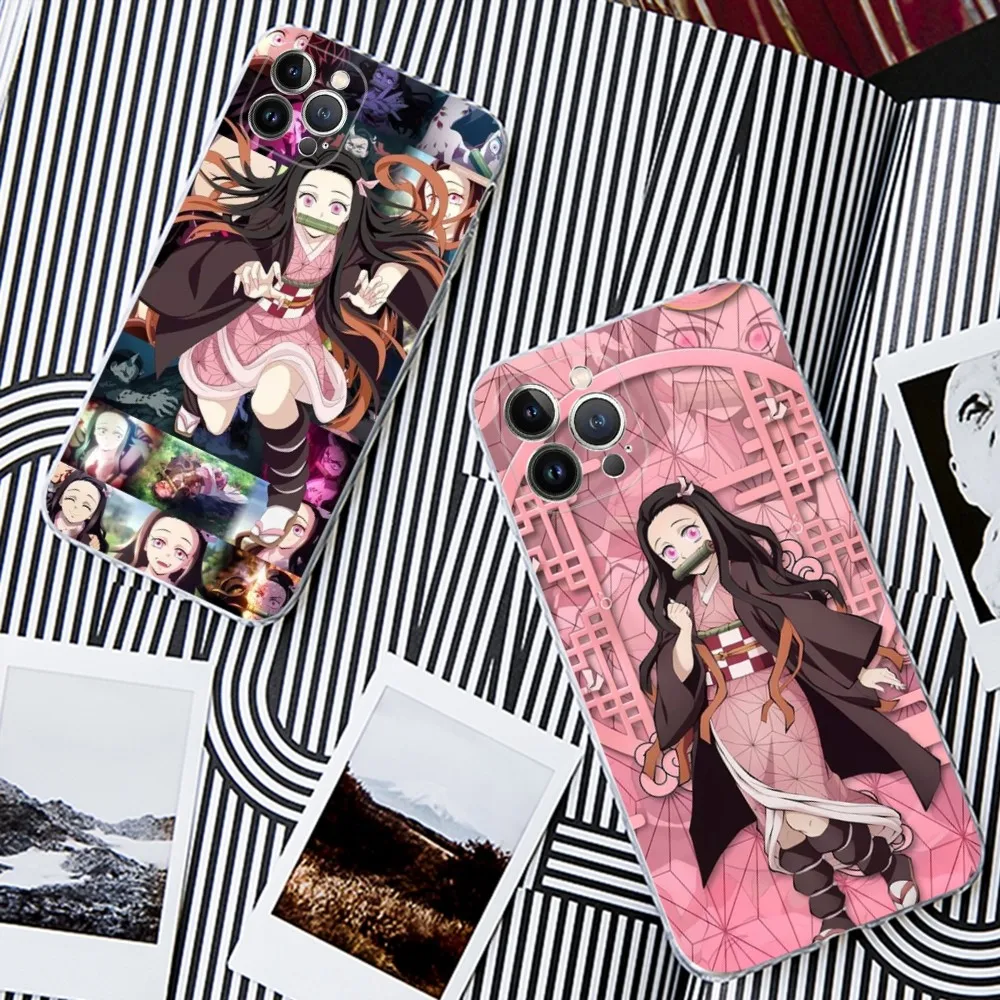 Demon Slayer Kamado Nezuko Phone Case For IPhone 16 15 14 13 12 Mini 11 Pro XS Max X XR SE 6 7 8 Plus Soft Silicone Cover
Demon Slayer Kamado Nezuko Phone Case For IPhone 16 15 14 13 12 Mini 11 Pro XS Max X XR SE 6 7 8 Plus Soft Silicone Cover