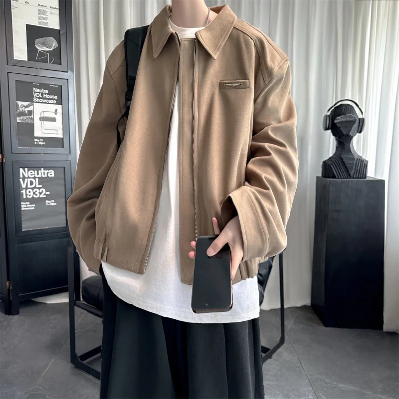 Cleanfit American Sle ort Jaet Мужская весенне-осенняя подушечка Haome с откидным воротником Тренер Топ Модное полиэфирное волокно
Cleanfit American Sle ort Jaet Мужская весенне-осенняя подушечка Haome с откидным воротником Тренер Топ Модное полиэфирное волокно