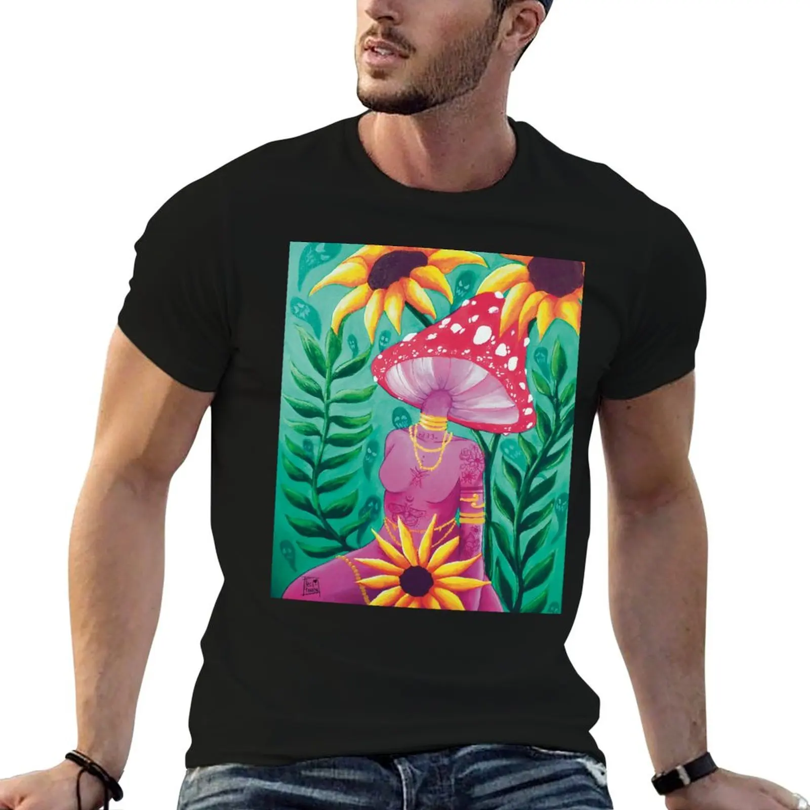 Mushroom Deity T-Shirt graphic tee shirt vintage t shirts vintage clothes mens graphic t-shirts funny
Mushroom Deity T-Shirt graphic tee shirt vintage t shirts vintage clothes mens graphic t-shirts funny