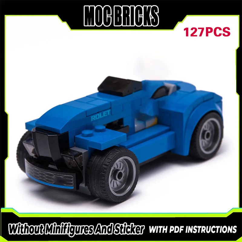 Speed Racing Car Model MOC Building Bricks Convertible Sports Car Modular Technology Gifts Holiday Assemble Children Toys Suit
Speed Racing Car Model MOC Building Bricks Convertible Sports Car Modular Technology Gifts Holiday Assemble Children Toys Suit