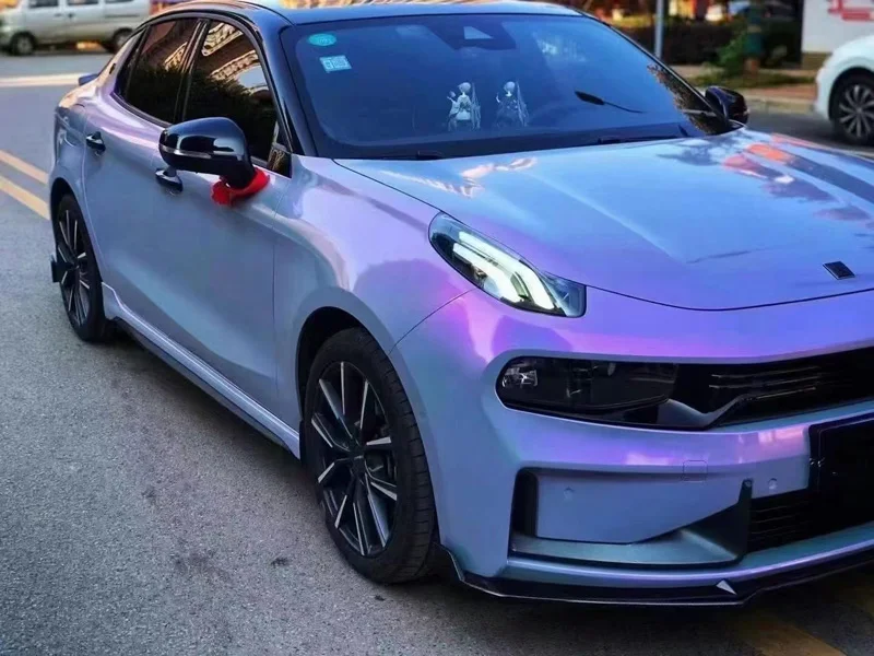 Glossy Dreamy Purple Grey Shift Chameleon Vinyl Wrap Film Adhesive DIY Vehicle Car Wrapping Roll Decal
Glossy Dreamy Purple Grey Shift Chameleon Vinyl Wrap Film Adhesive DIY Vehicle Car Wrapping Roll Decal