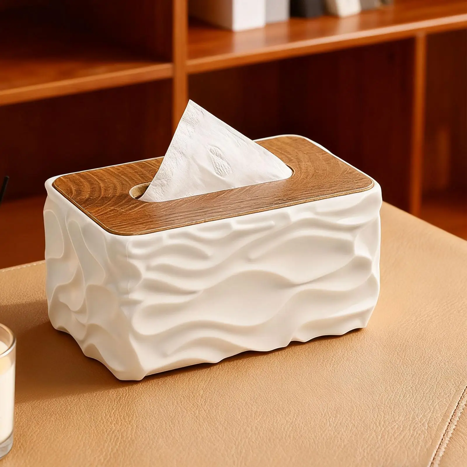 Contemporary Tissue Box Cover Sleek Paper Holder Organizer for All Occasions Dining Table Living Room Home Decor
Contemporary Tissue Box Cover Sleek Paper Holder Organizer for All Occasions Dining Table Living Room Home Decor