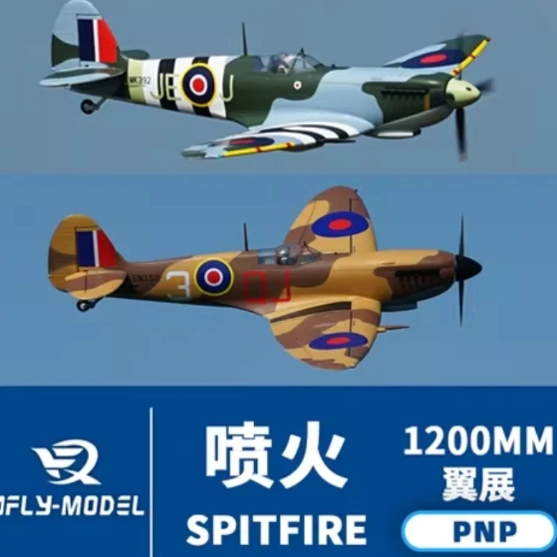 XFly Electric RC Airplane 1200mm Simulation Spitfire Fighter Fixed Wing Aircraft Model For Outdoor Flight RC Hobby Enthusiasts
XFly Electric RC Airplane 1200mm Simulation Spitfire Fighter Fixed Wing Aircraft Model For Outdoor Flight RC Hobby Enthusiasts