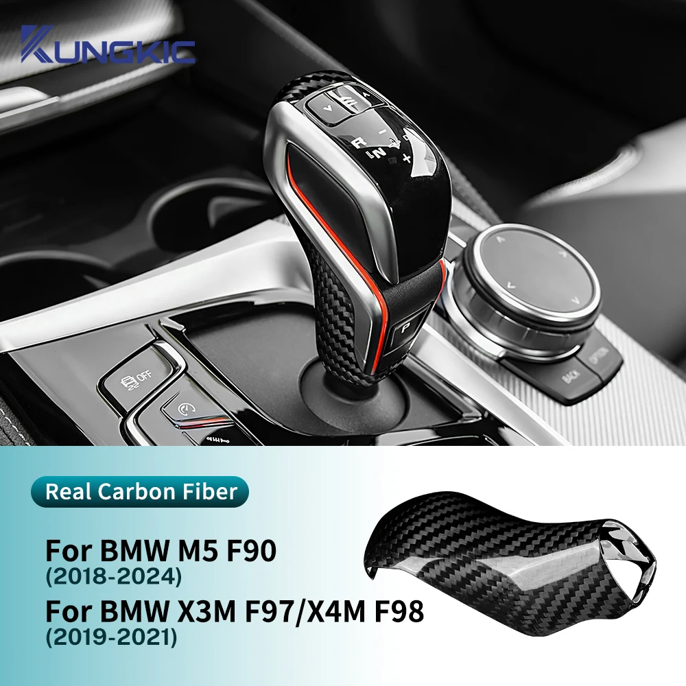 Для BMW F90 M5 F97 X3M F98 X4M 2019-2023 сухое углеродное волокно, автоматическая ручка переключения передач, накладка, аксессуары для модернизации автомобиля
Для BMW F90 M5 F97 X3M F98 X4M 2019-2023 сухое углеродное волокно, автоматическая ручка переключения передач, накладка, аксессуары для модернизации автомобиля