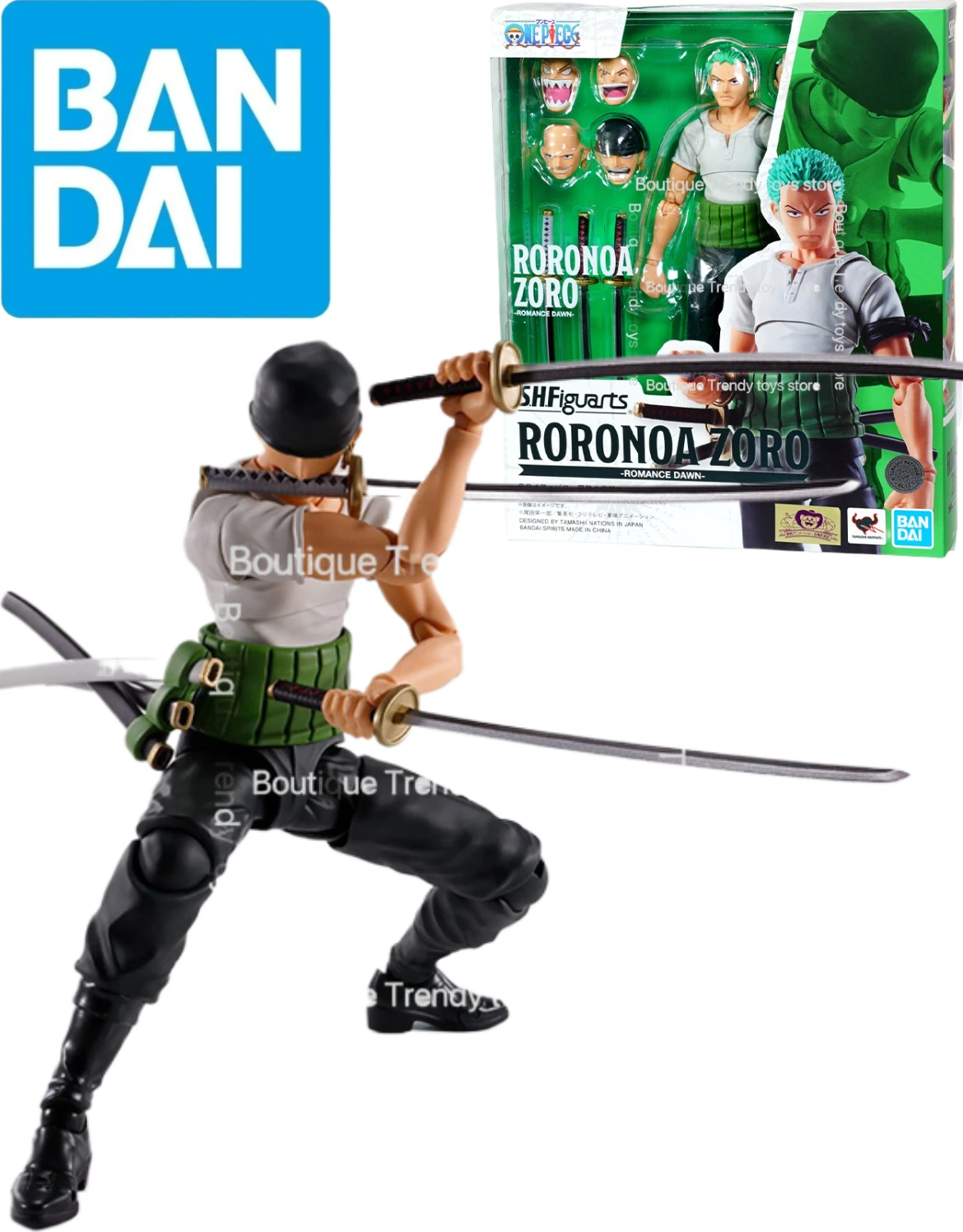 In Stock Bandai Original Box SHF One Piece Roronoa Zoro Romance Dawn Anime Action Figure Finished Model Kit Toy Gift
In Stock Bandai Original Box SHF One Piece Roronoa Zoro Romance Dawn Anime Action Figure Finished Model Kit Toy Gift