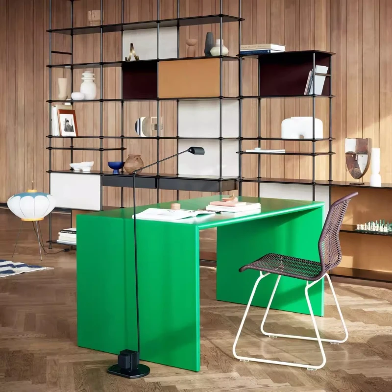 Nordic minimalist light luxury extended desk dopamine color solid wood desk study children's room computer table
Nordic minimalist light luxury extended desk dopamine color solid wood desk study children's room computer table