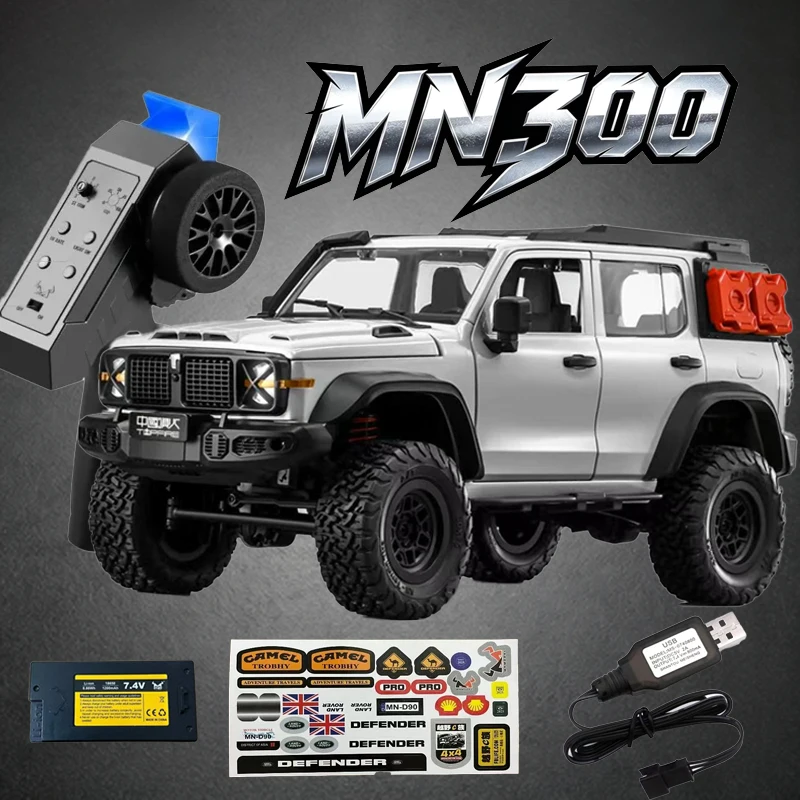 Радиоуправляемый внедорожник MN Model MN 300, двухцветный (оранжевый/серебристый), полноприводный, для бездорожья, RTR, подарок для подростков и взрослых
Радиоуправляемый внедорожник MN Model MN 300, двухцветный (оранжевый/серебристый), полноприводный, для бездорожья, RTR, подарок для подростков и взрослых