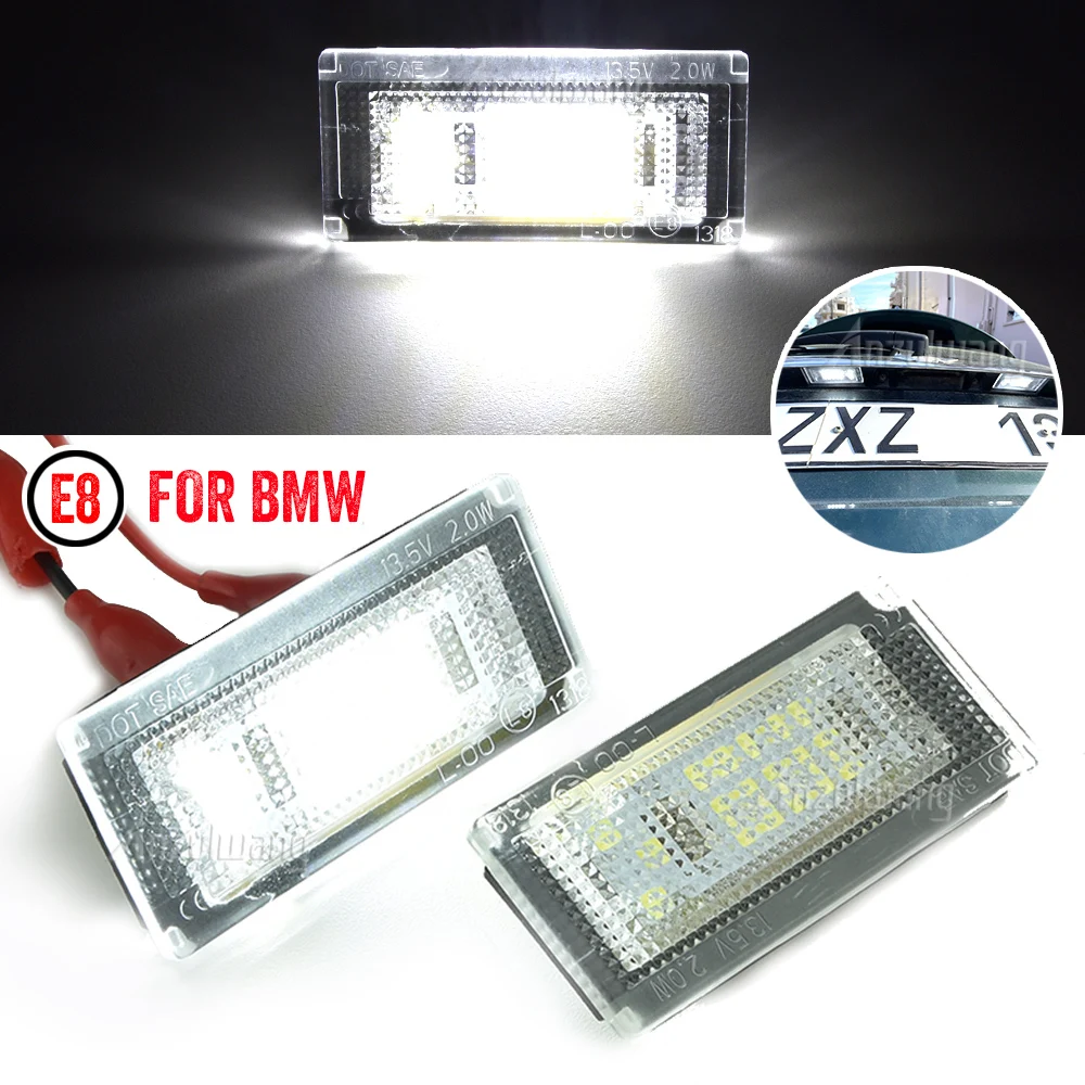 For Mini Cooper R50 2001-2006 R52 Convertible 2004-2008 R53 2001-2006 LED Number Plate Lamp White License Plate Light Assembly
For Mini Cooper R50 2001-2006 R52 Convertible 2004-2008 R53 2001-2006 LED Number Plate Lamp White License Plate Light Assembly