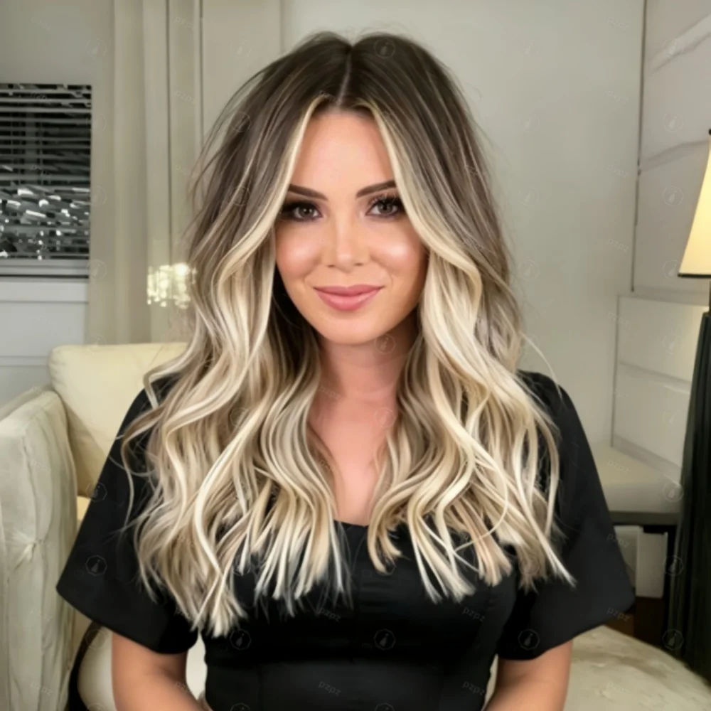 Soft Highlight Blond Body Wave Hair 150 density and 13×4 100%human hair wig lace front wig, with baby hair pre plucked
Soft Highlight Blond Body Wave Hair 150 density and 13×4 100%human hair wig lace front wig, with baby hair pre plucked