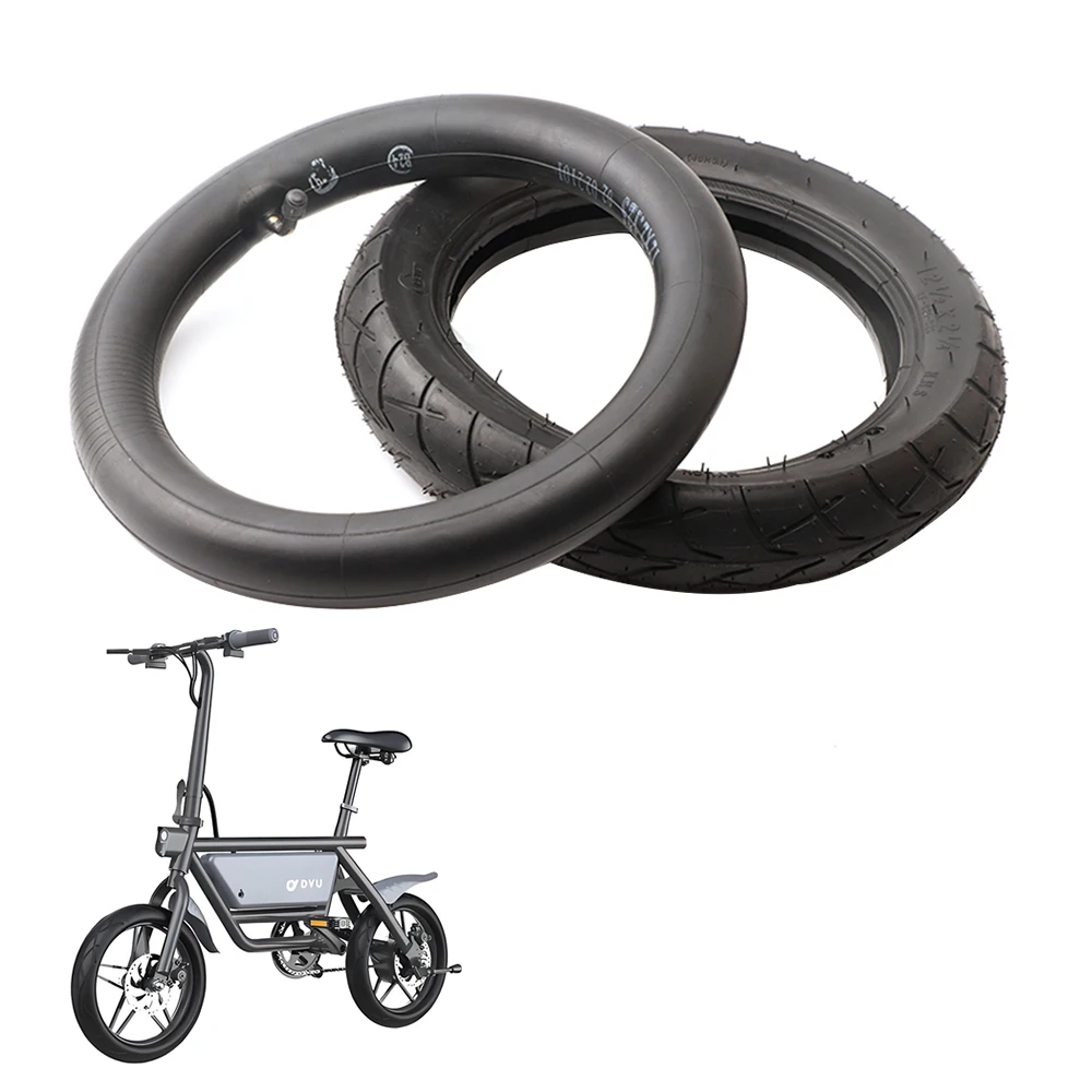 12 1/2x2 1/4 Inner Tube Outer Tire 12 Inch Pneumatic Tyre for Mini Motorcycle Electric Scooter Baby Strollers Folding E-Bike
12 1/2x2 1/4 Inner Tube Outer Tire 12 Inch Pneumatic Tyre for Mini Motorcycle Electric Scooter Baby Strollers Folding E-Bike