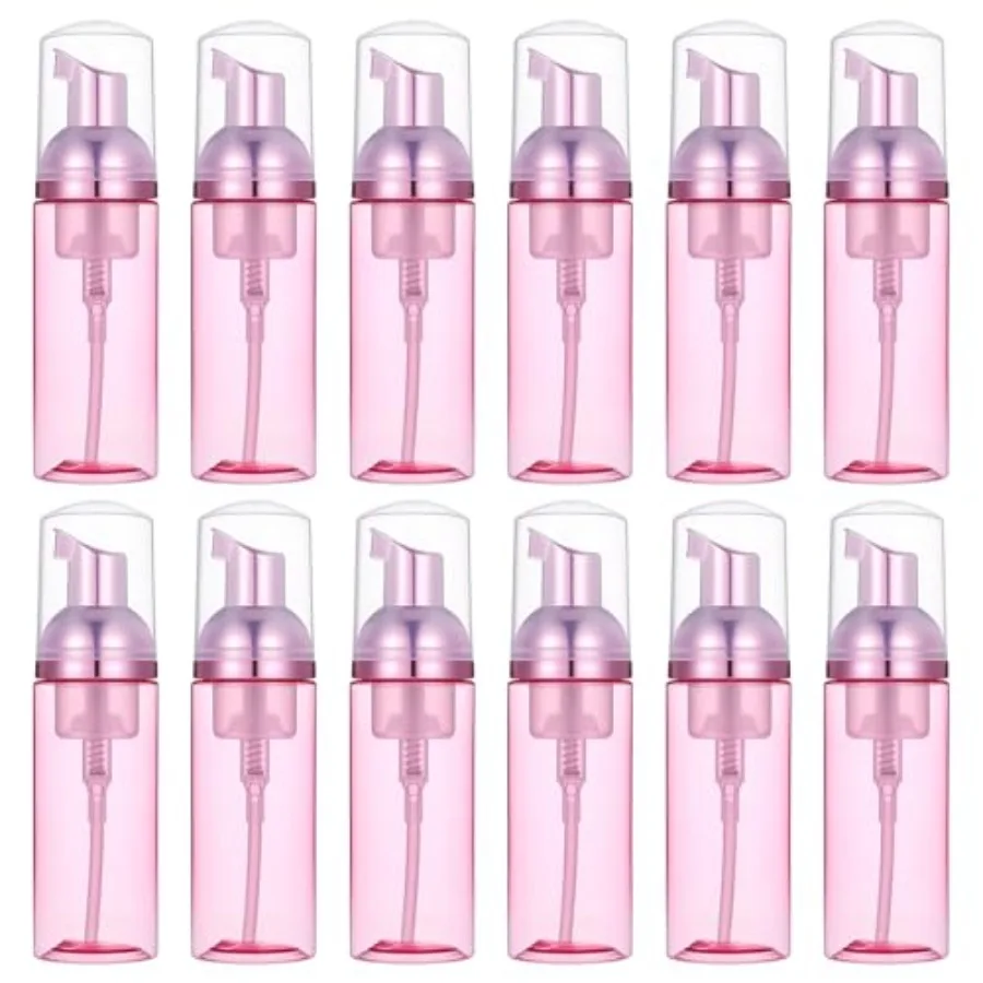 24 Pcs Empty Rose Red Foam Pump Bottle, Travel Foamer Soap Dispenser for Lash Shampoo, Hand Soap, Foaming Cleaner, 60ml Small P
24 Pcs Empty Rose Red Foam Pump Bottle, Travel Foamer Soap Dispenser for Lash Shampoo, Hand Soap, Foaming Cleaner, 60ml Small P