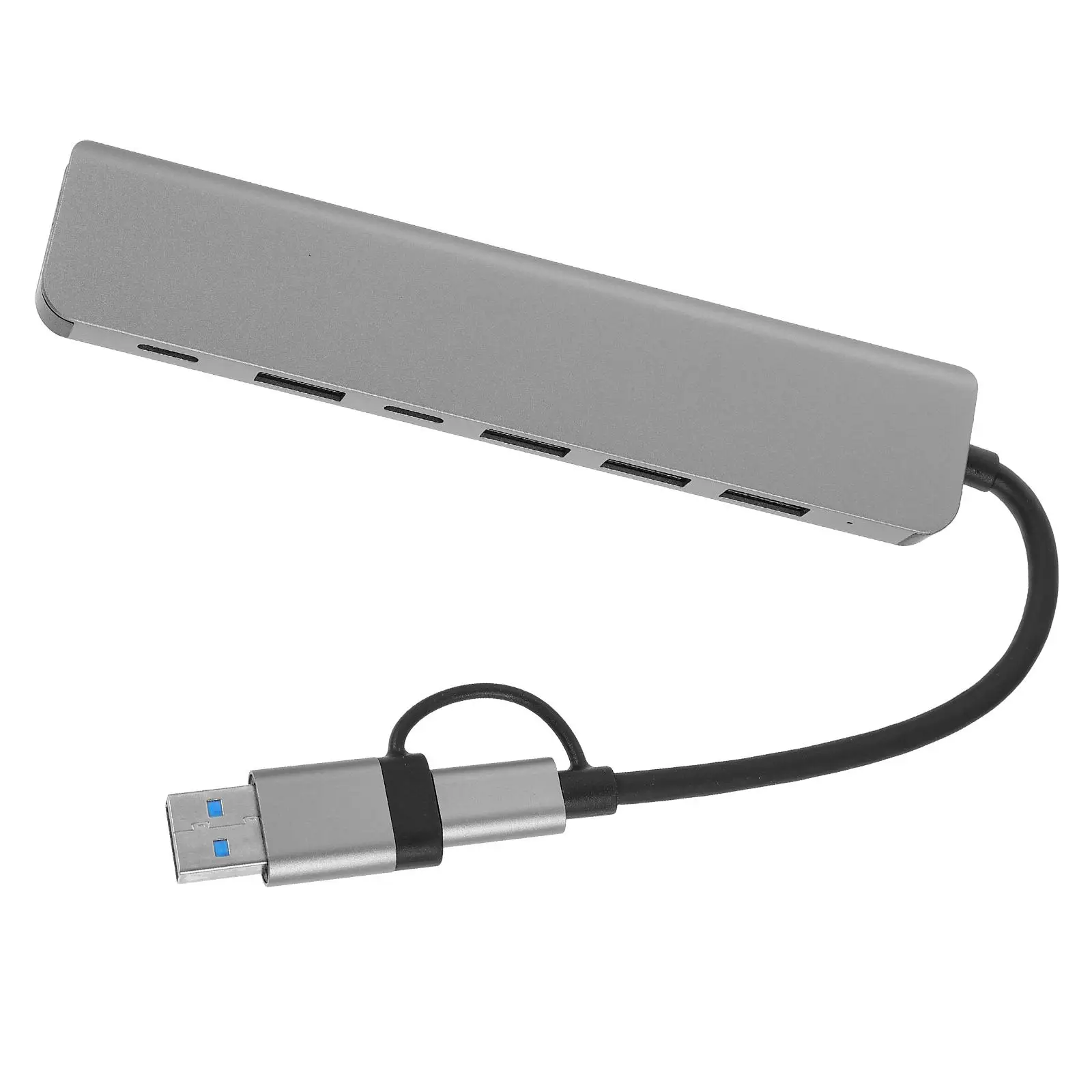7 in 1 USB Hub Type C Docking Station Multiple Ports Laptop Computer Adapter Extra Connectors USB 3.0 Port
7 in 1 USB Hub Type C Docking Station Multiple Ports Laptop Computer Adapter Extra Connectors USB 3.0 Port