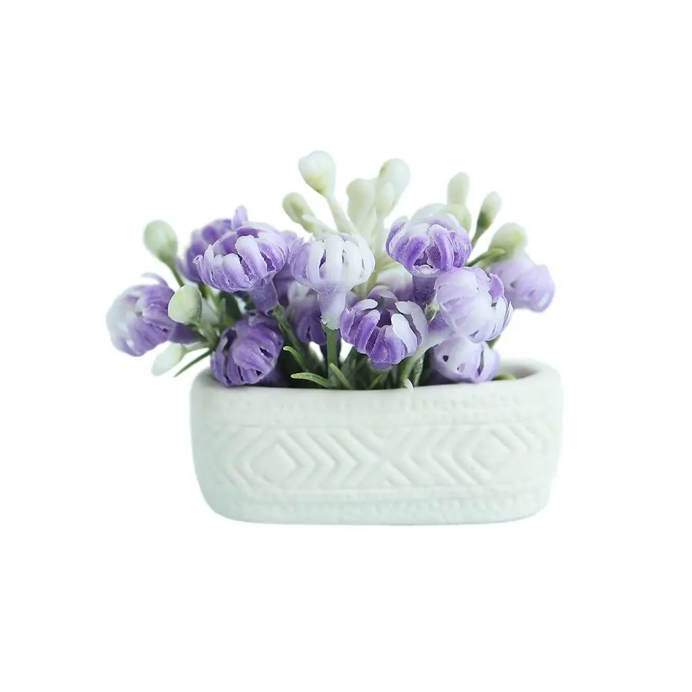 1/6 1/8 Dollhouse Flower Bonsai Babysbreath Jasmine Ceramics Flower Pot Miniature Potted Plants Playing House Ornament
1/6 1/8 Dollhouse Flower Bonsai Babysbreath Jasmine Ceramics Flower Pot Miniature Potted Plants Playing House Ornament