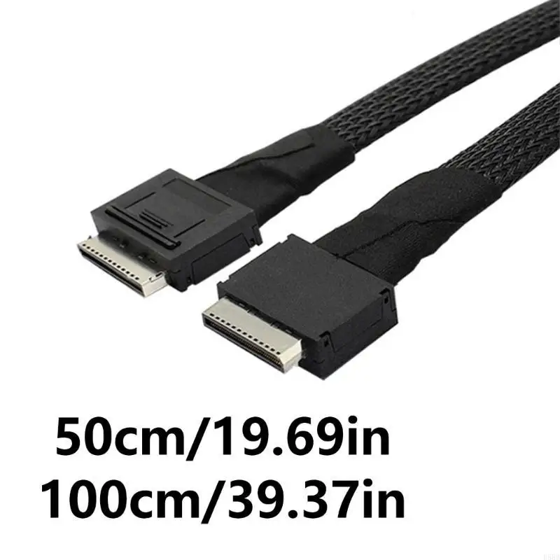 D5BB PCIe SFF-8611 8I to SFF-8611 Data Active Cable Internal Device Connection Transmission Cable for Desktop Servers
D5BB PCIe SFF-8611 8I to SFF-8611 Data Active Cable Internal Device Connection Transmission Cable for Desktop Servers