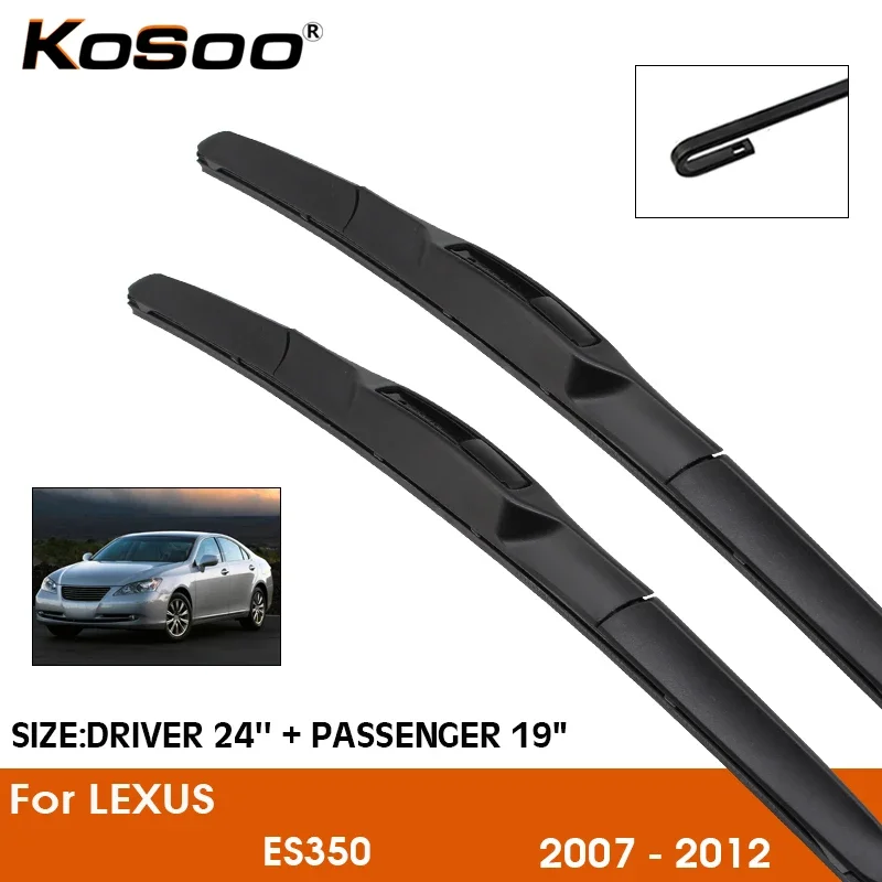 Щетки стеклоочистителя для LEXUS ES350 2007-2012, резиновые силиконовые сменные, для лобового стекла, 24+19 дюймов, LHD/RHD, автоаксессуары
Щетки стеклоочистителя для LEXUS ES350 2007-2012, резиновые силиконовые сменные, для лобового стекла, 24+19 дюймов, LHD/RHD, автоаксессуары