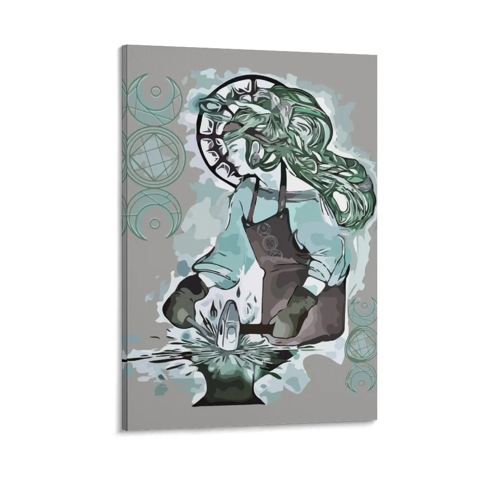 Brigid goddess Canvas Painting ornaments for home Wall paintings Home decoration Decoration home
Brigid goddess Canvas Painting ornaments for home Wall paintings Home decoration Decoration home