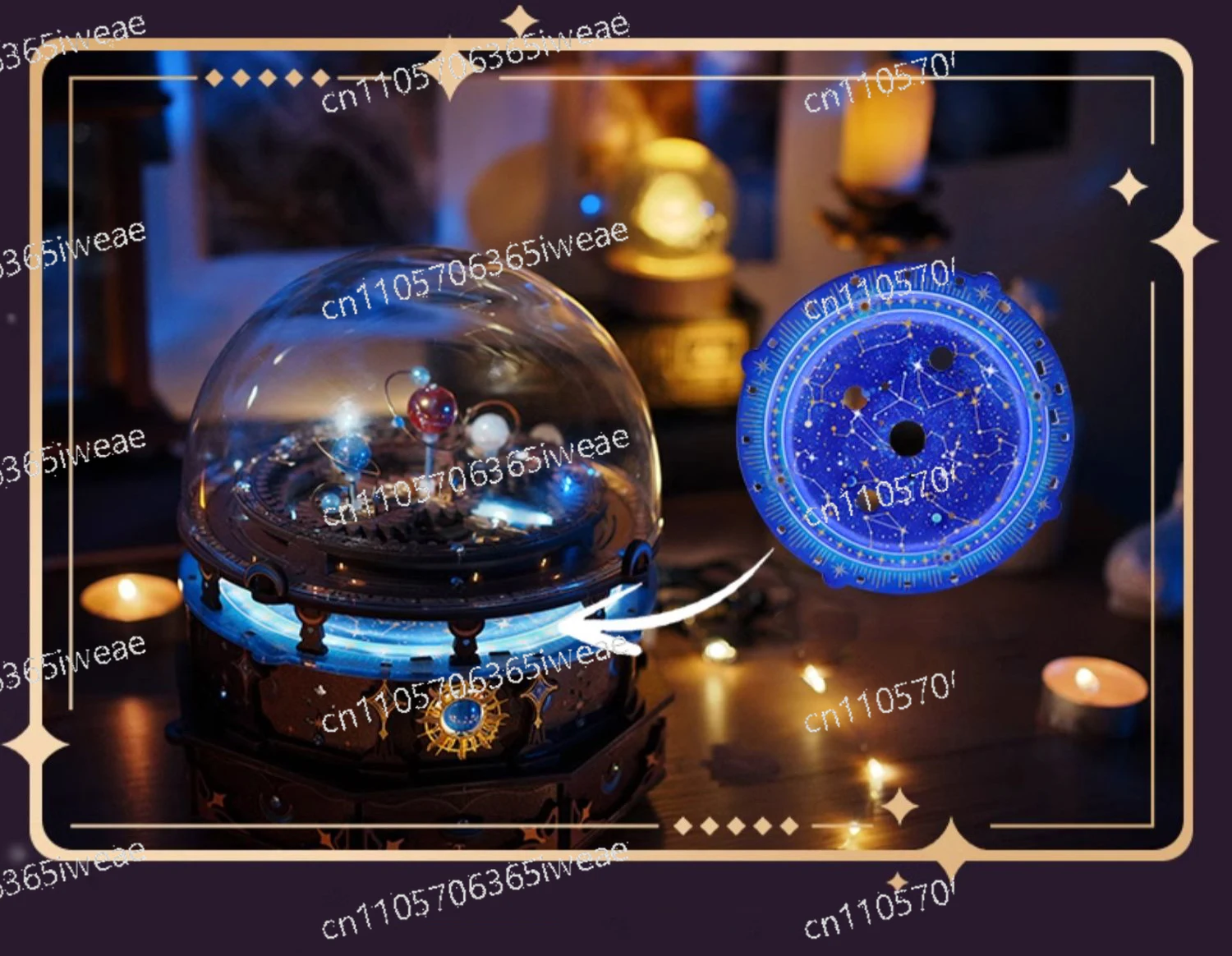 Конструктор-головоломка «Констелляция Вселенная», 3D-модель из дерева и металла, набор для сборки миниатюрной модели
Конструктор-головоломка «Констелляция Вселенная», 3D-модель из дерева и металла, набор для сборки миниатюрной модели