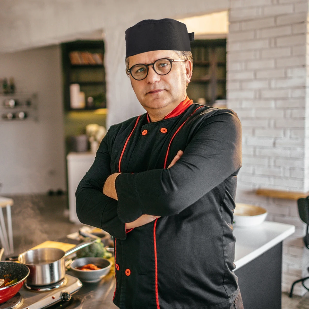 Черная сетчатая шляпа шеф-повара, профессиональная, удобная, можно стирать в машине, один размер, подходит для большинства взрослых, регулируемый ремень, идеально подходит для повара и повара
Черная сетчатая шляпа шеф-повара, профессиональная, удобная, можно стирать в машине, один размер, подходит для большинства взрослых, регулируемый ремень, идеально подходит для повара и повара