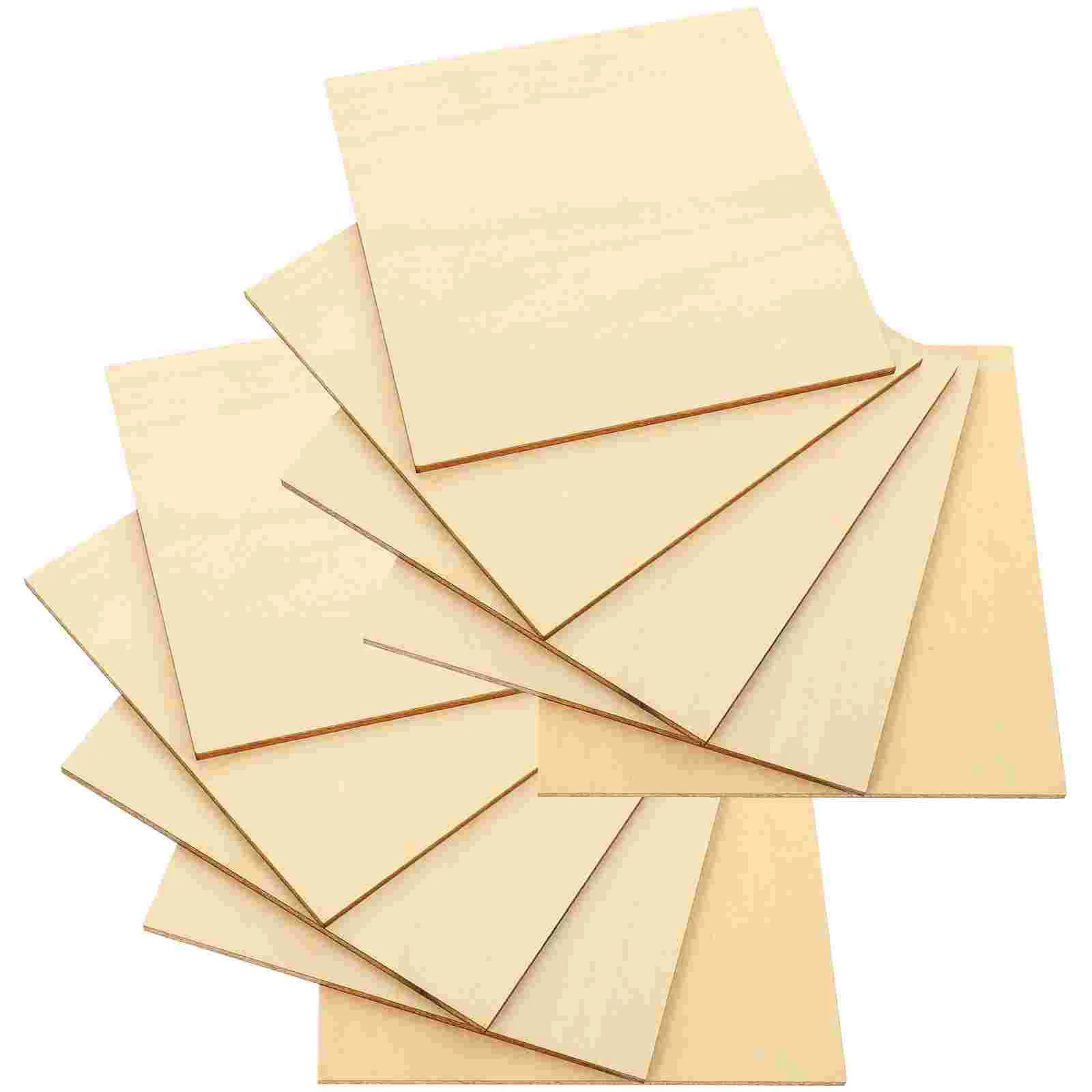 20 Pcs Crafts Square Plank Child Planks Laminated Wooden Plywood Hand-made Material
20 Pcs Crafts Square Plank Child Planks Laminated Wooden Plywood Hand-made Material