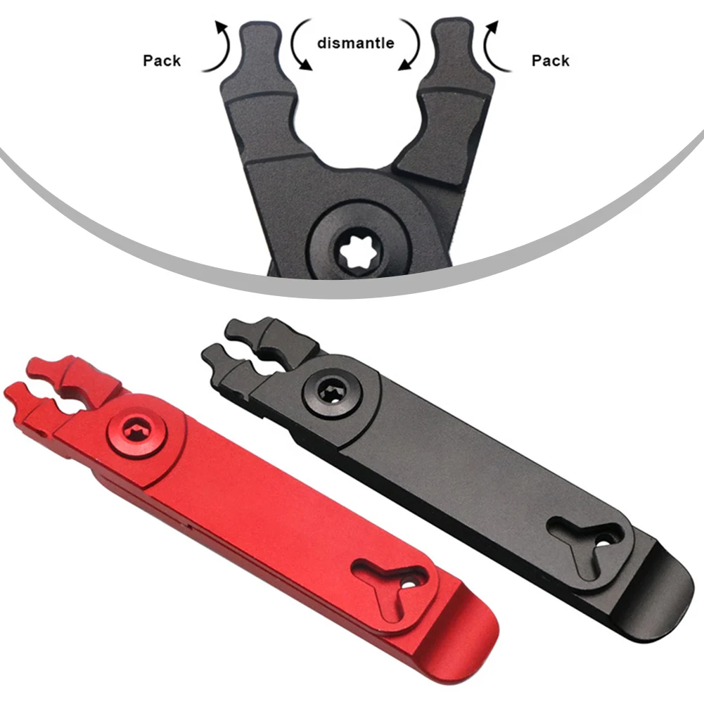 Home Bicycle Maintenance Bicycle Chain Pliers Aluminum Alloy Material Compact Portable Size Efficient Chain Assembly
Home Bicycle Maintenance Bicycle Chain Pliers Aluminum Alloy Material Compact Portable Size Efficient Chain Assembly