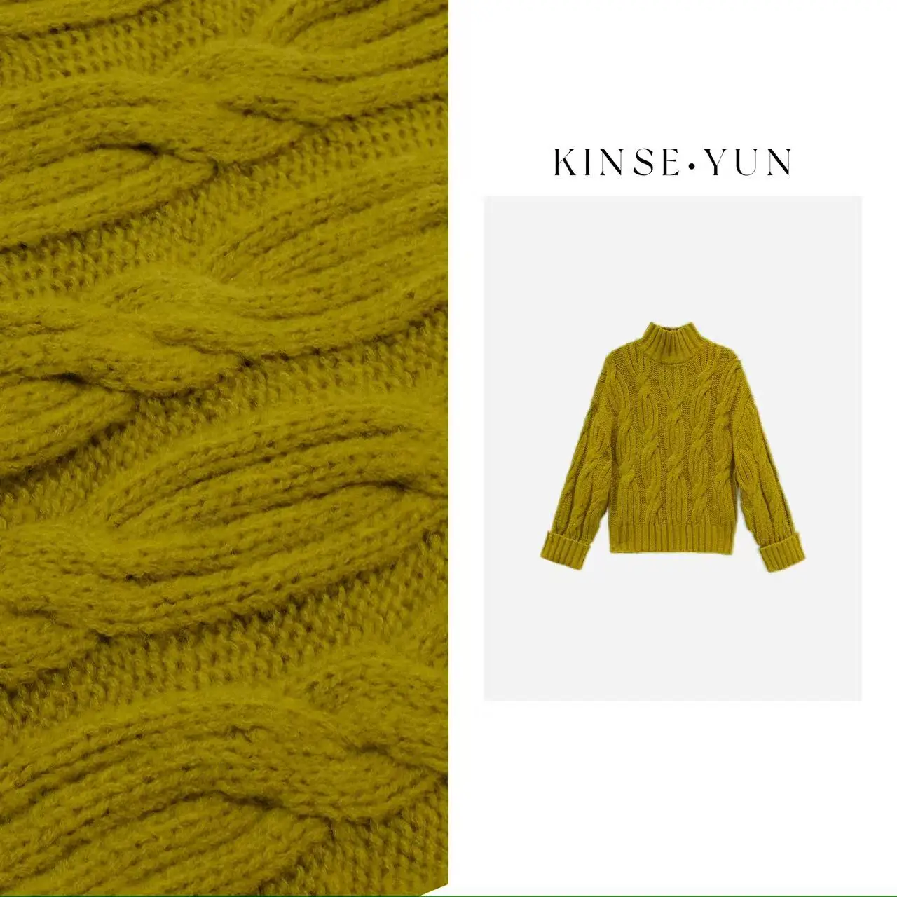 Вязаный свитер с высоким воротником из смесовой шерсти, с длинными рукавами, теплый, зимний, модный, повседневный, удобный
Вязаный свитер с высоким воротником из смесовой шерсти, с длинными рукавами, теплый, зимний, модный, повседневный, удобный