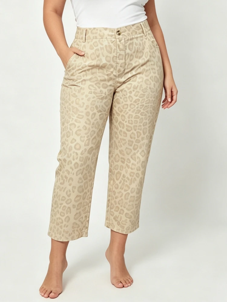 XL-4XL Plus Size Pants Women High Waist Long Pants 2026 Summer Autumn Fashion Print Big Size 3XL Oversize Office Lady Trouser
XL-4XL Plus Size Pants Women High Waist Long Pants 2026 Summer Autumn Fashion Print Big Size 3XL Oversize Office Lady Trouser