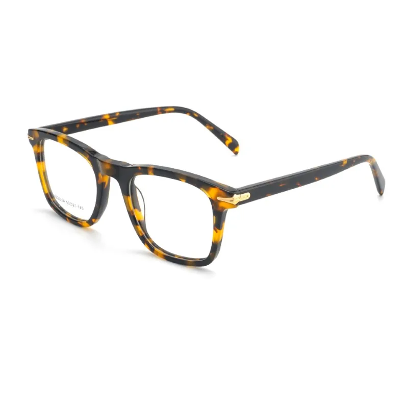 23020 Metal trim high quality handmade optical acetic eyeglass frame square frame multi-color fashion style eyeglass frame
23020 Metal trim high quality handmade optical acetic eyeglass frame square frame multi-color fashion style eyeglass frame