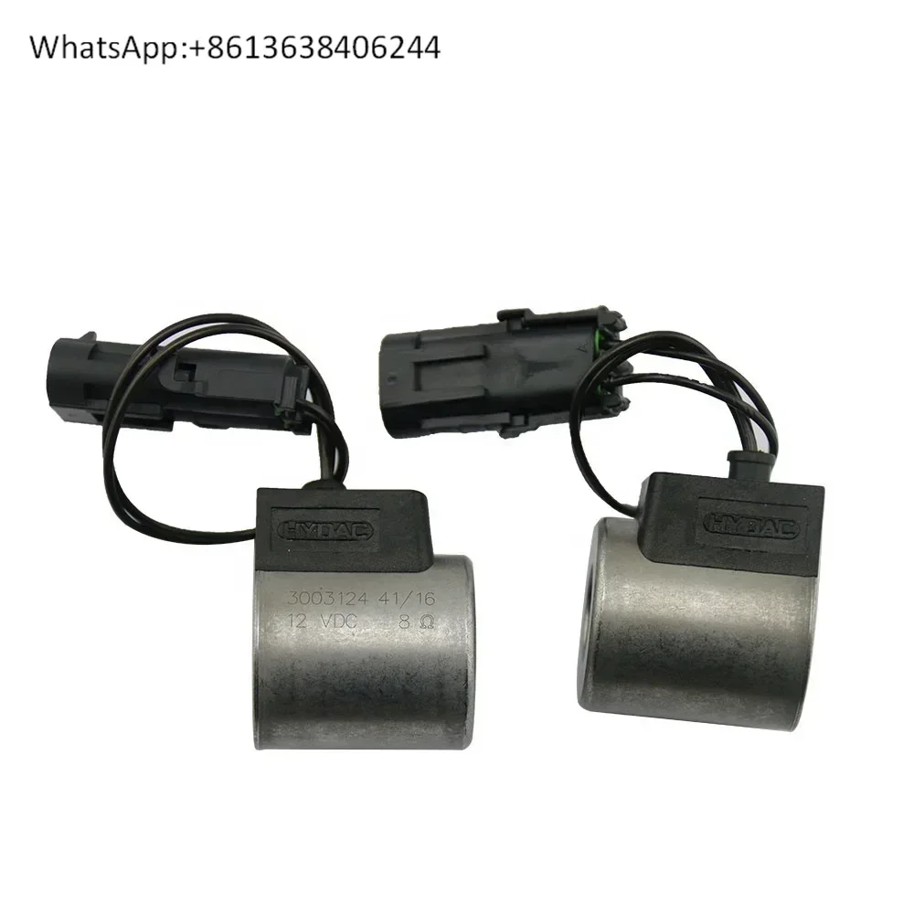 GZB Excavator part Solenoid Valve Coil for hydraulic pump 3003124(12V-8) for SY65/SY75 RTS
GZB Excavator part Solenoid Valve Coil for hydraulic pump 3003124(12V-8) for SY65/SY75 RTS